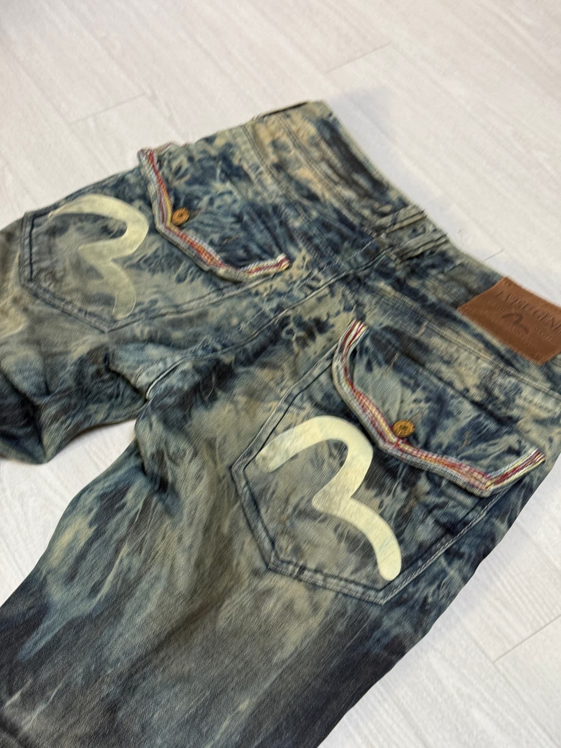 에비수 워싱 데님팬츠 30사이즈 상품이미지1