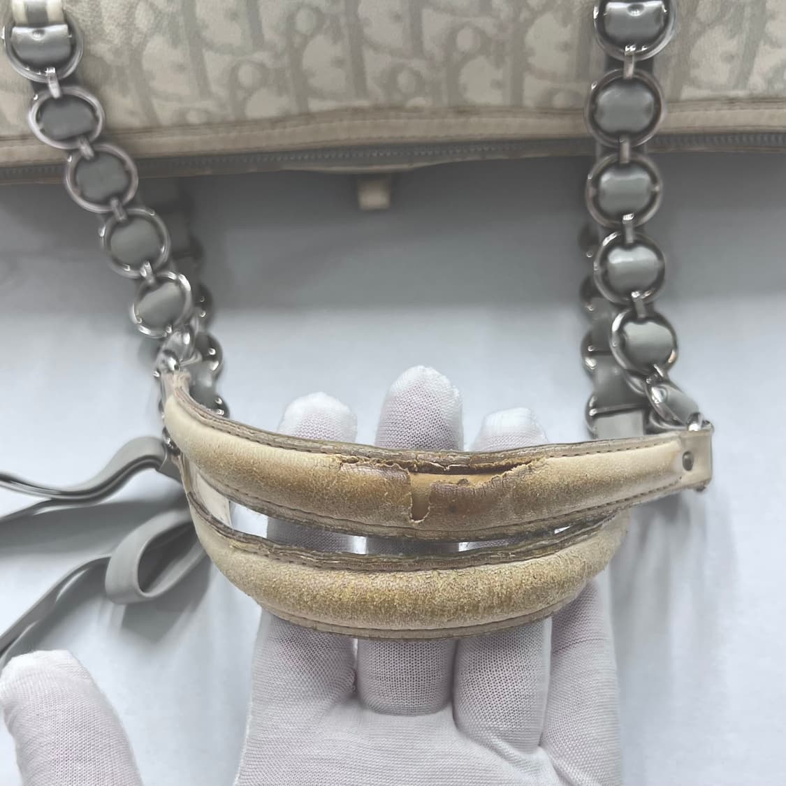 디올 로맨틱 하트참 오블리크 보스턴백 볼링백 상품이미지8