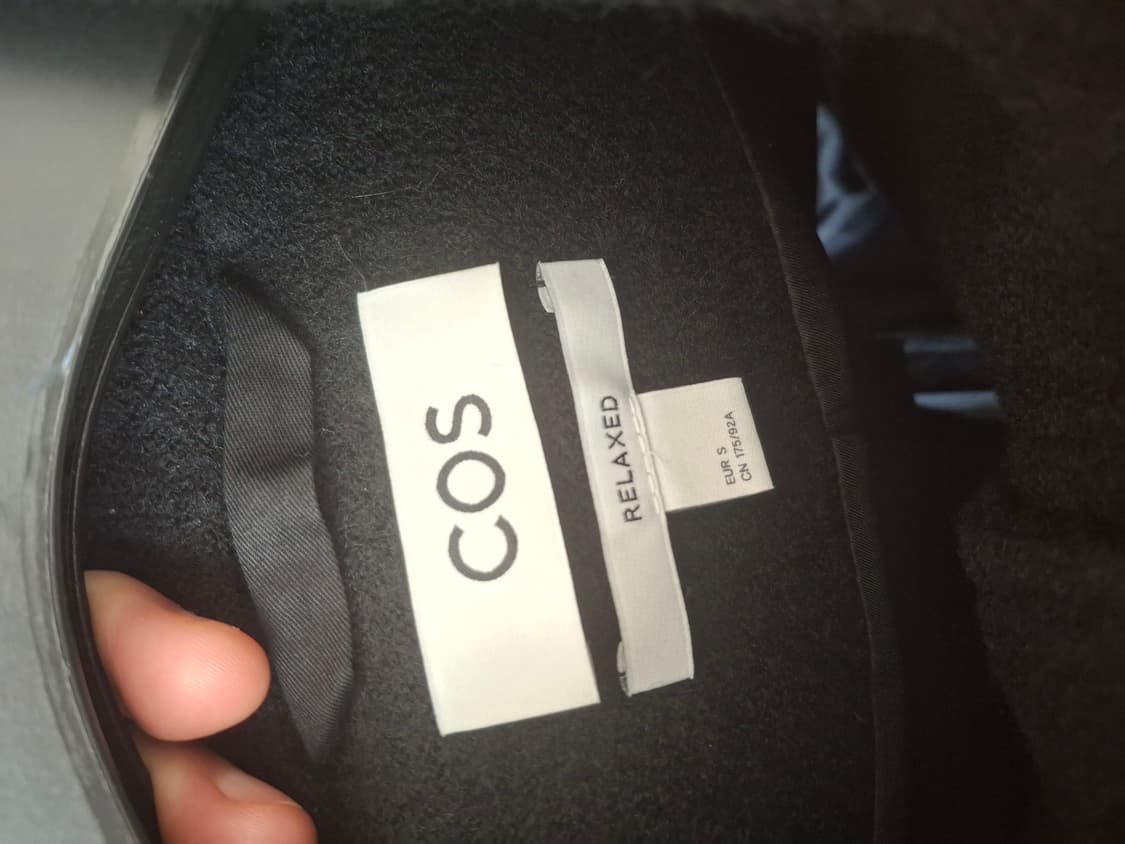 Cos 남성 후드 보일드 울 파카 재킷 상품이미지3