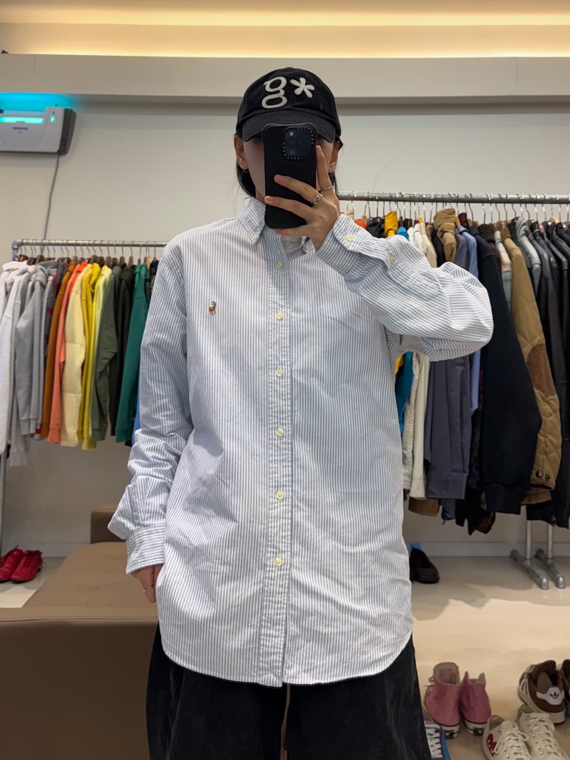 폴로 랄프로렌 멀티 포니 스트라이프 셔츠 상품이미지4