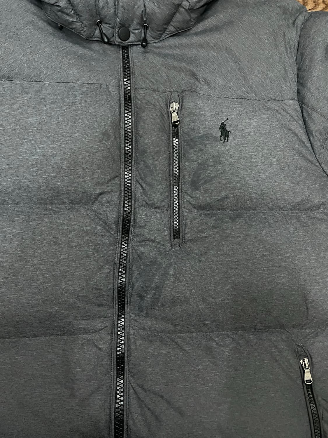 폴로 랄프로렌 덕다운 푸퍼 패딩 자켓 패딩 그레이 상품이미지4