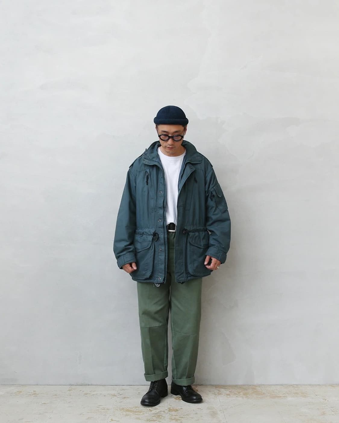 90‘s 캐나다군 왕립 공군 콜드 파카 (105, 미디움 숏) 상품이미지8