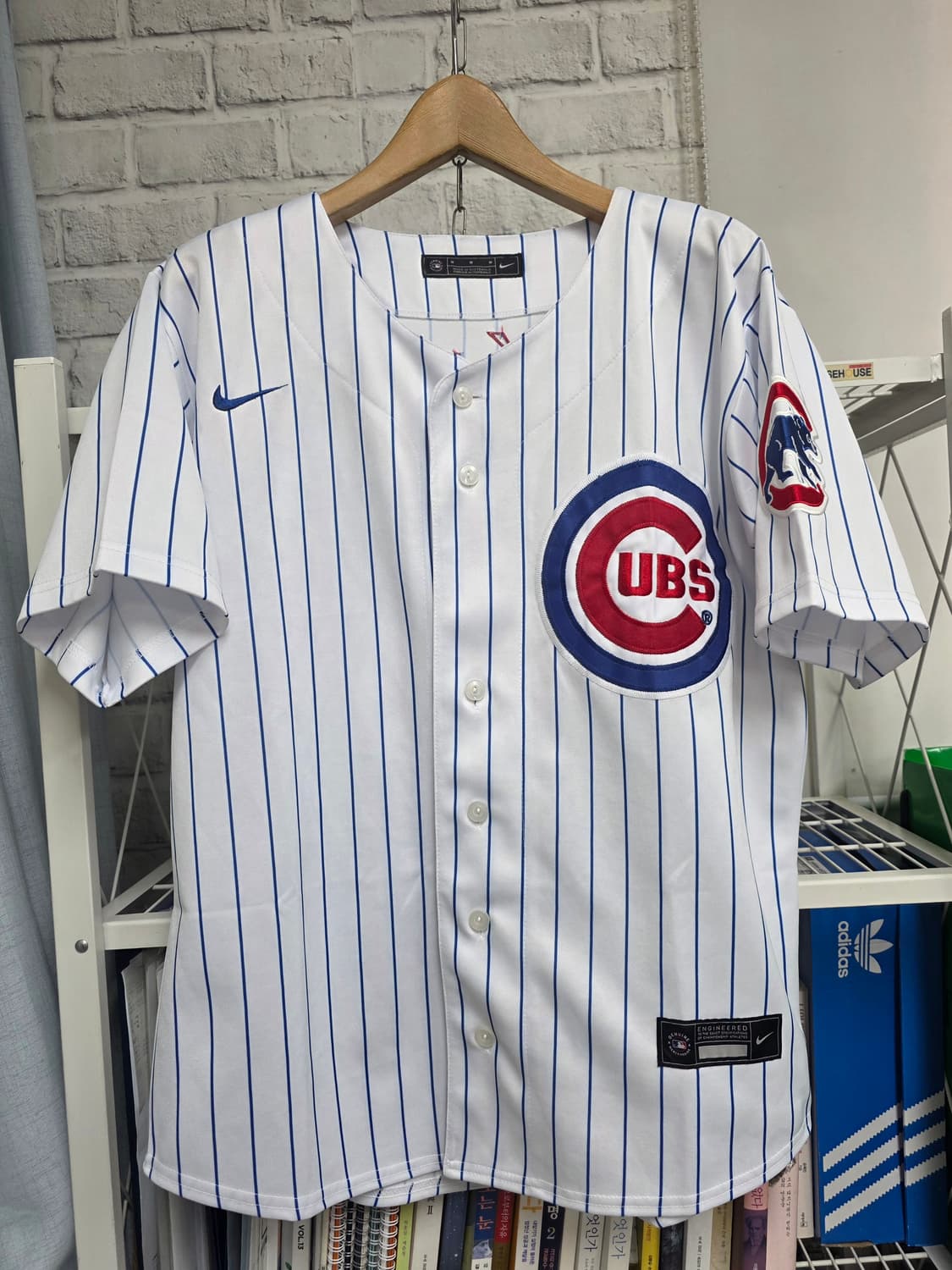 시카고컵스 나이키 홈 야구유니폼 100루즈~105 하비에르바에즈 MN19 상품이미지1