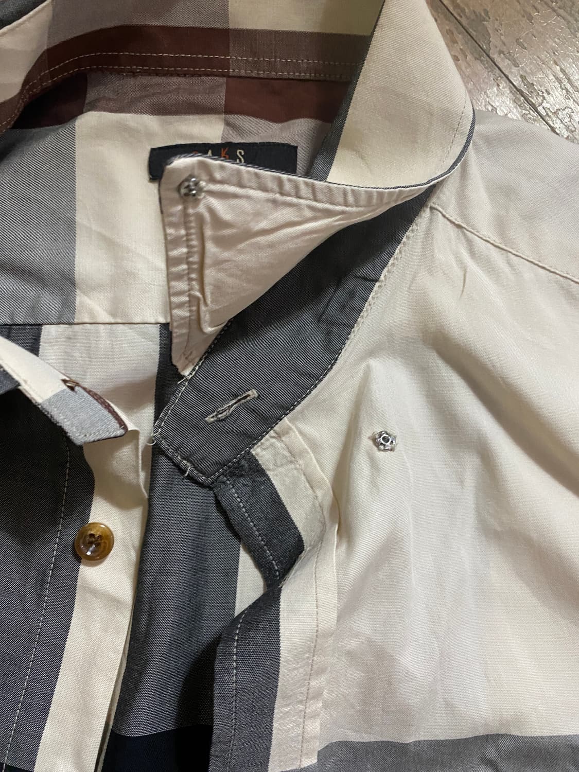 닥스 체크 여름 셔츠 105 상품이미지3