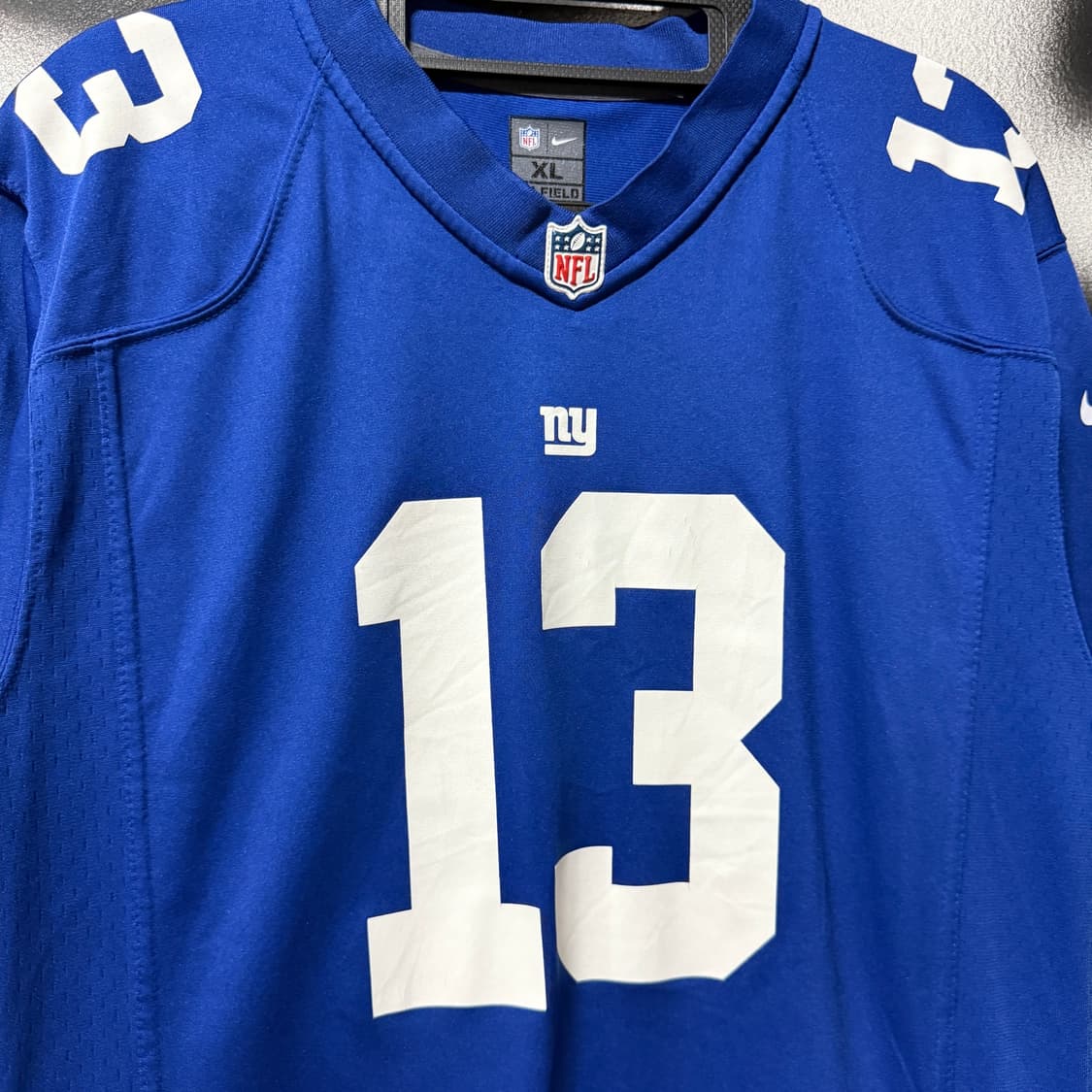 나이키 x NFL 뉴욕 자이언츠 베컴 주니어 마킹 풋볼 져지 상품이미지3