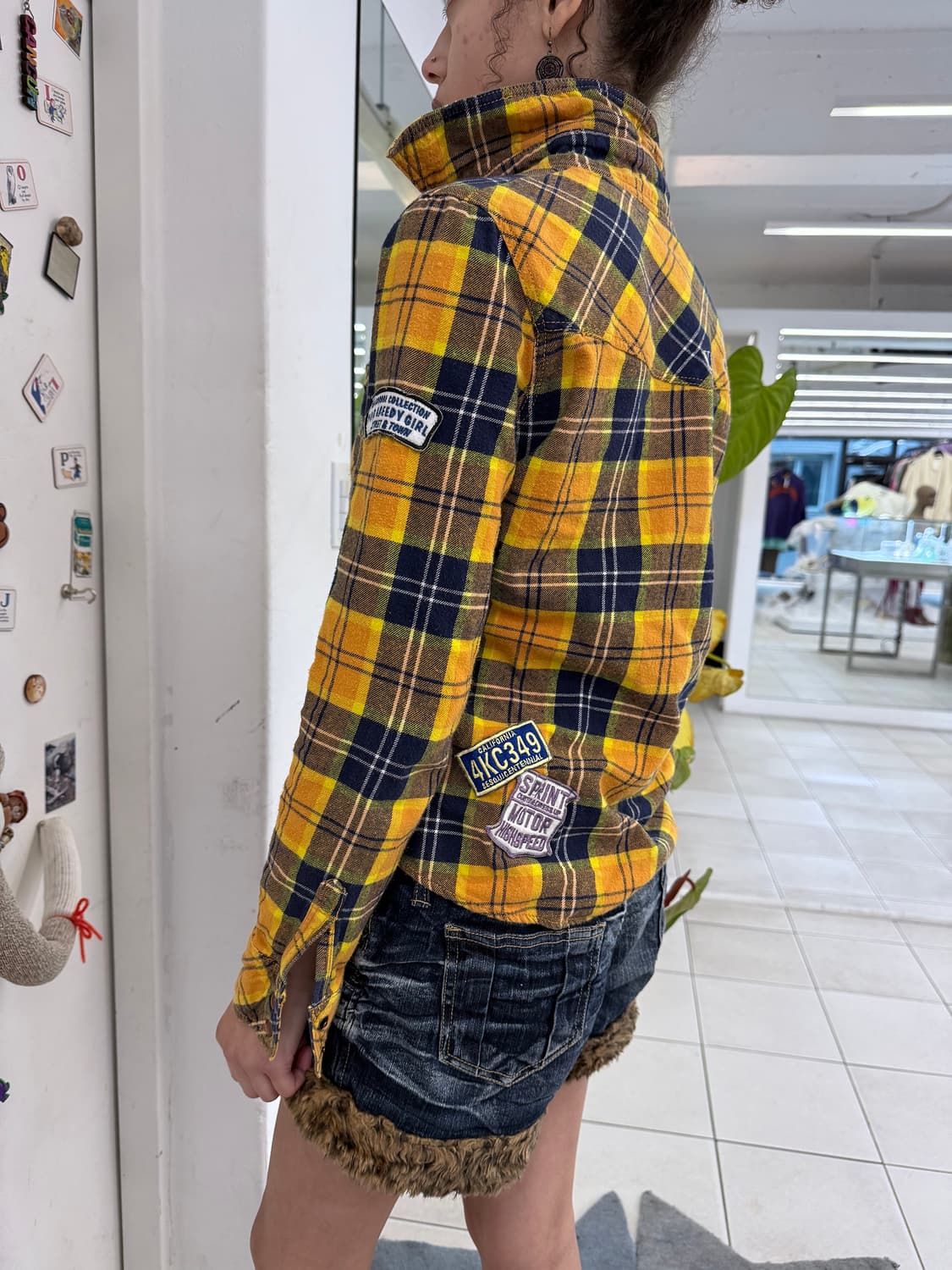 western check shirt 상품이미지6