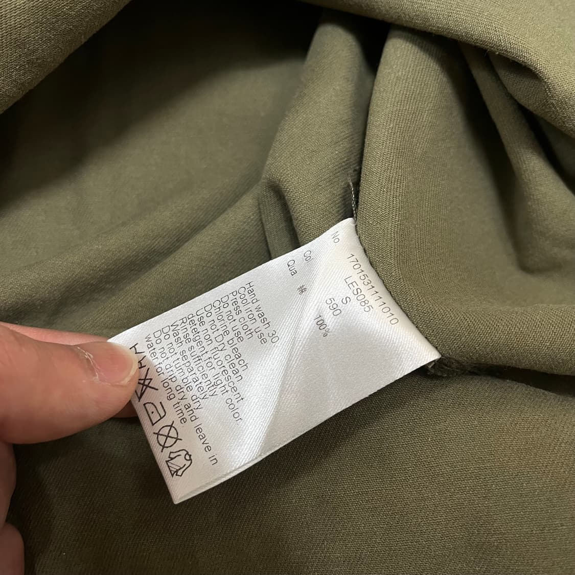 레겐다 도쿄 밀리터리 카모플라쥬 포켓 셔츠 S/90 상품이미지7