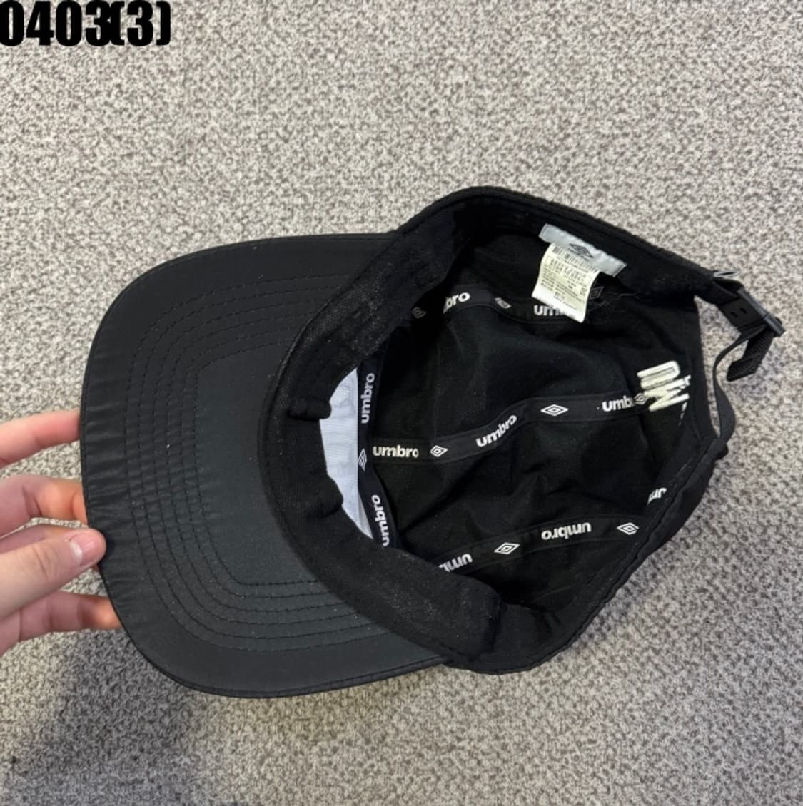 엄브로 볼캡 모자 상품이미지5