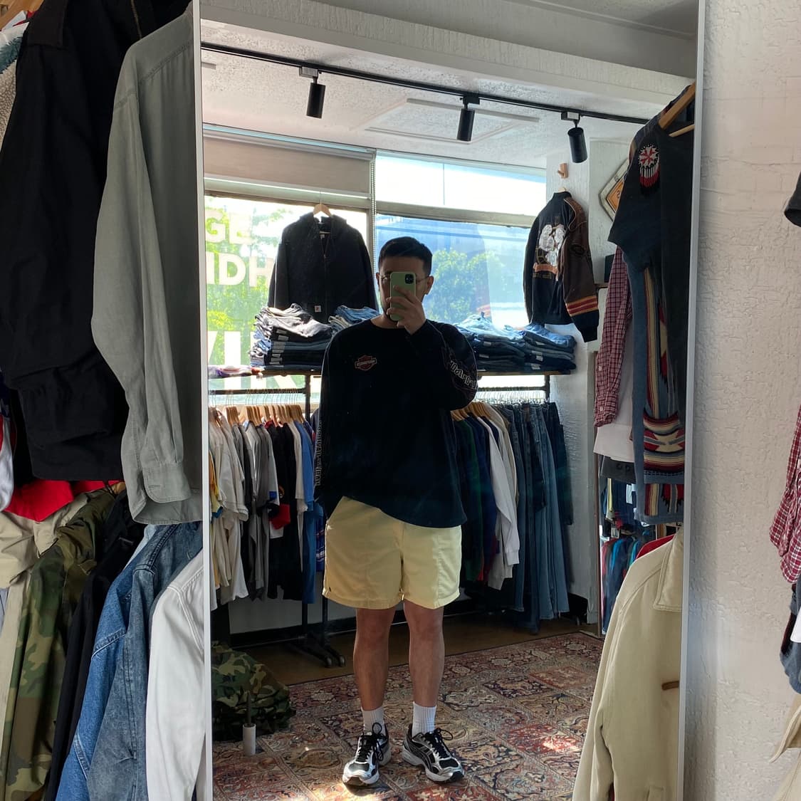 🌊90s Polo prepster shorts Yellow 상품이미지9