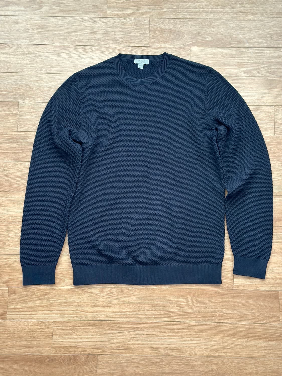 [COS]코스 스트럭처드 니트 스웨터 / 다크네이비 M 상품이미지1