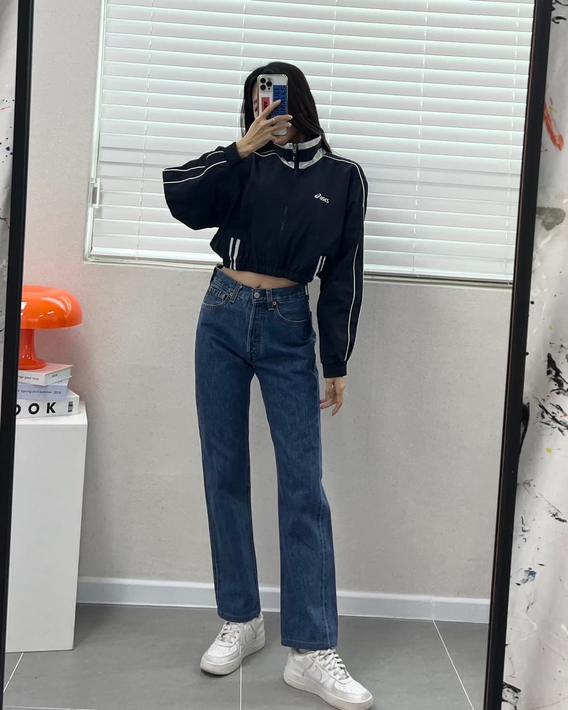 (WOMEN)90'S 아식스 크롭바막-M1868 상품이미지1