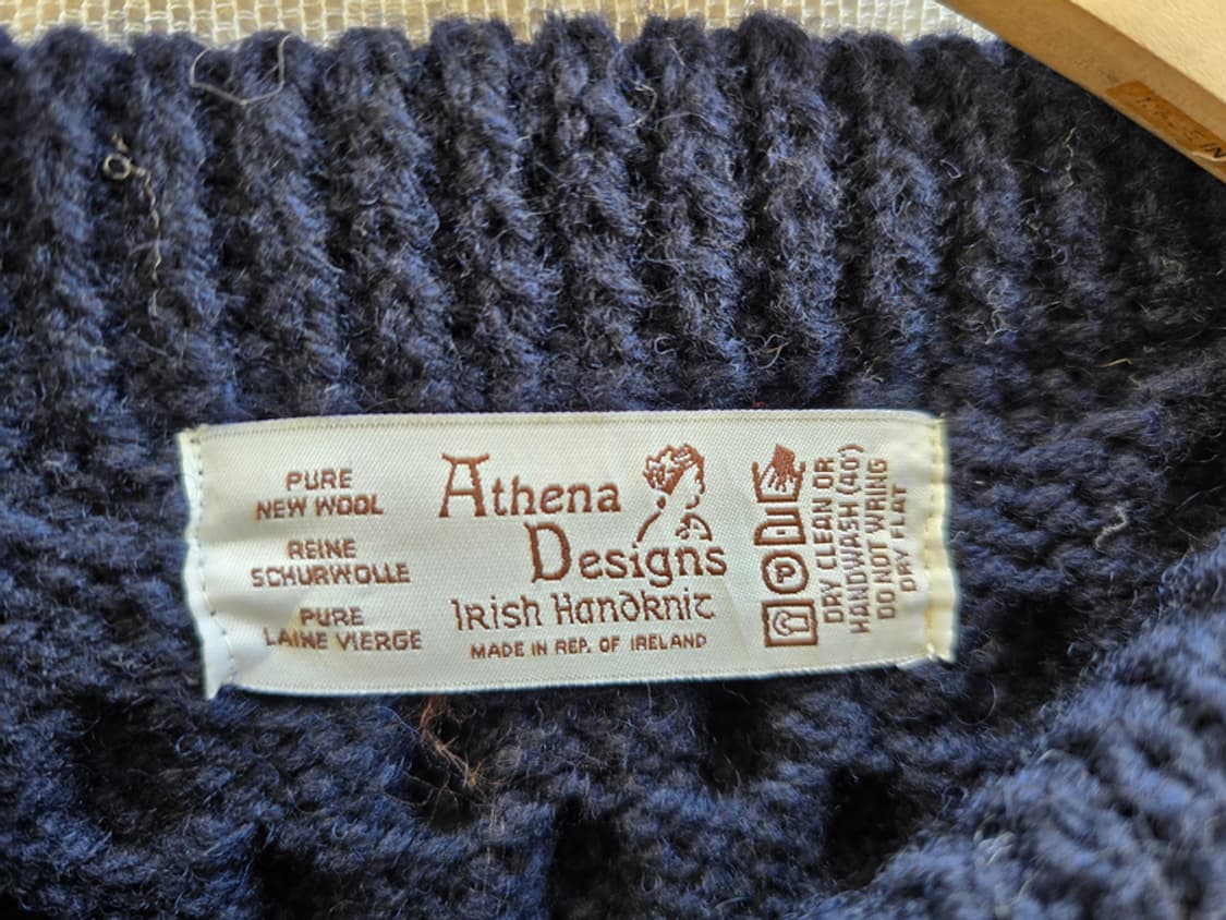 아테나 디자인 피셔맨 니트 상품이미지4