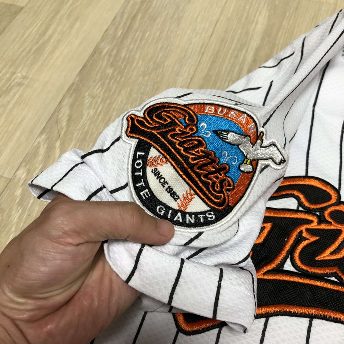 (95) 롯데 자이언츠 올드 스트라이프 노마킹 홈 유니폼 롯데 올드 져지 상품이미지8
