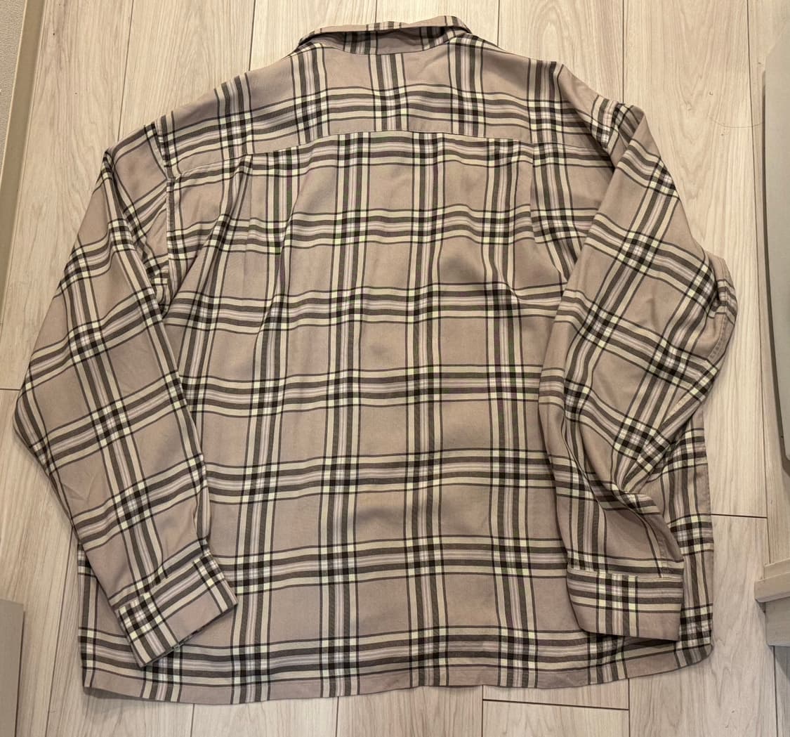 UNUSED Check Rayon Shirt 상품이미지5