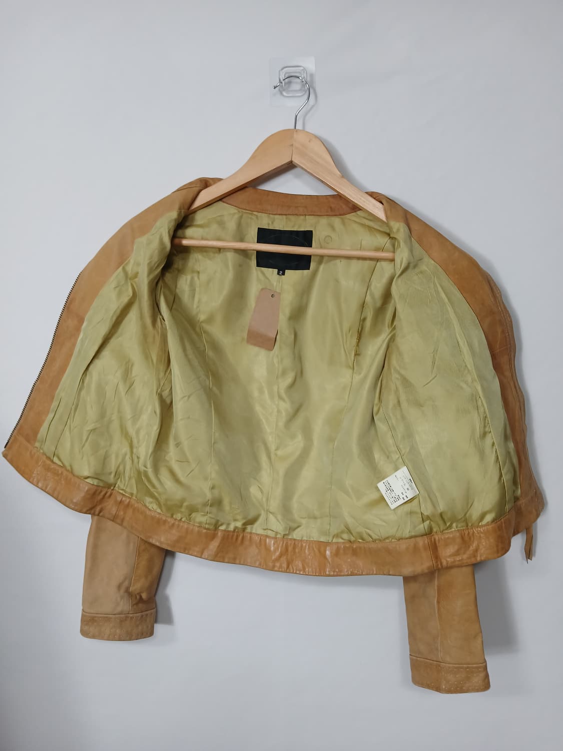 일본빈티지 UNTITLED 가죽자켓 XS 상품이미지5