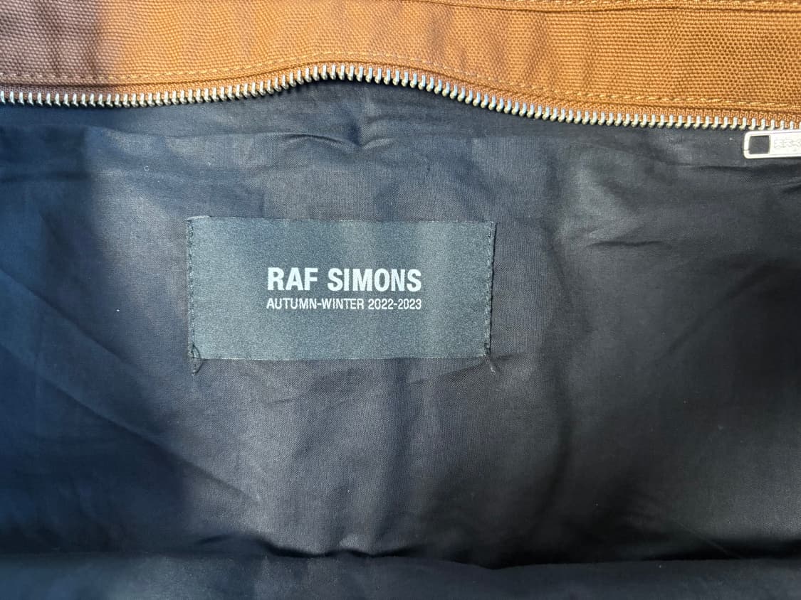라프시몬스 22FW 로고 패치 코튼 토트백 Raf Simons 상품이미지4