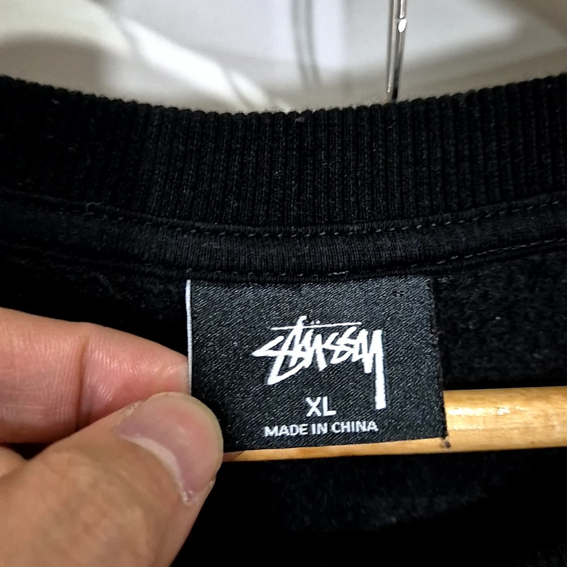 Stussy 스투시 카모 스탁 빅 로고 맨투맨 상품이미지4