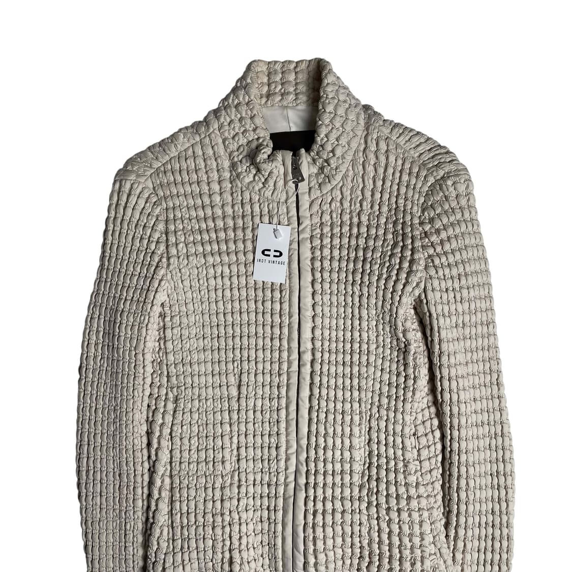 Allegri 화이트 앰보싱 집업 자켓 상품이미지2