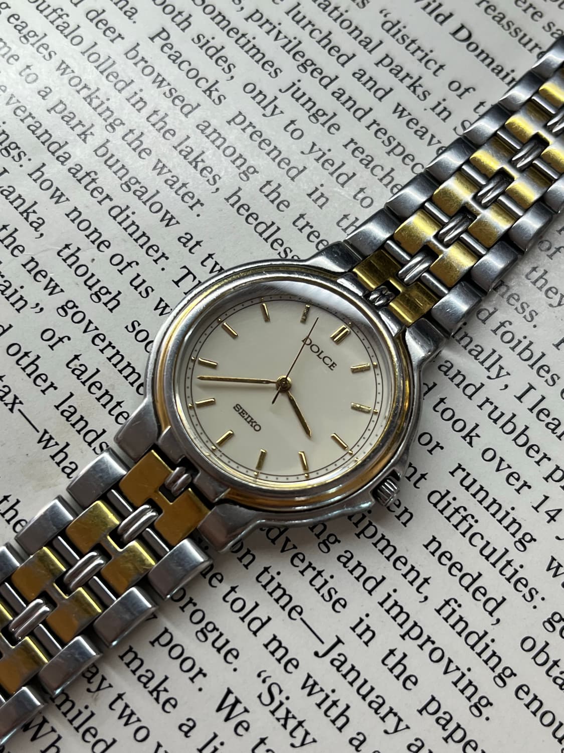 SEIKO DOLCE 투톤 하이엔드 쿼츠  상품이미지2