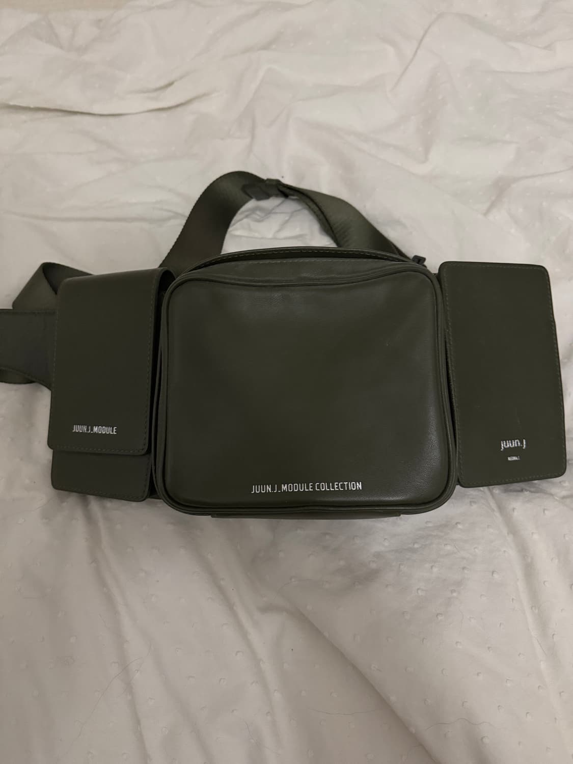 준지 모듈 가죽힙색 컬렉션라인 상품이미지5