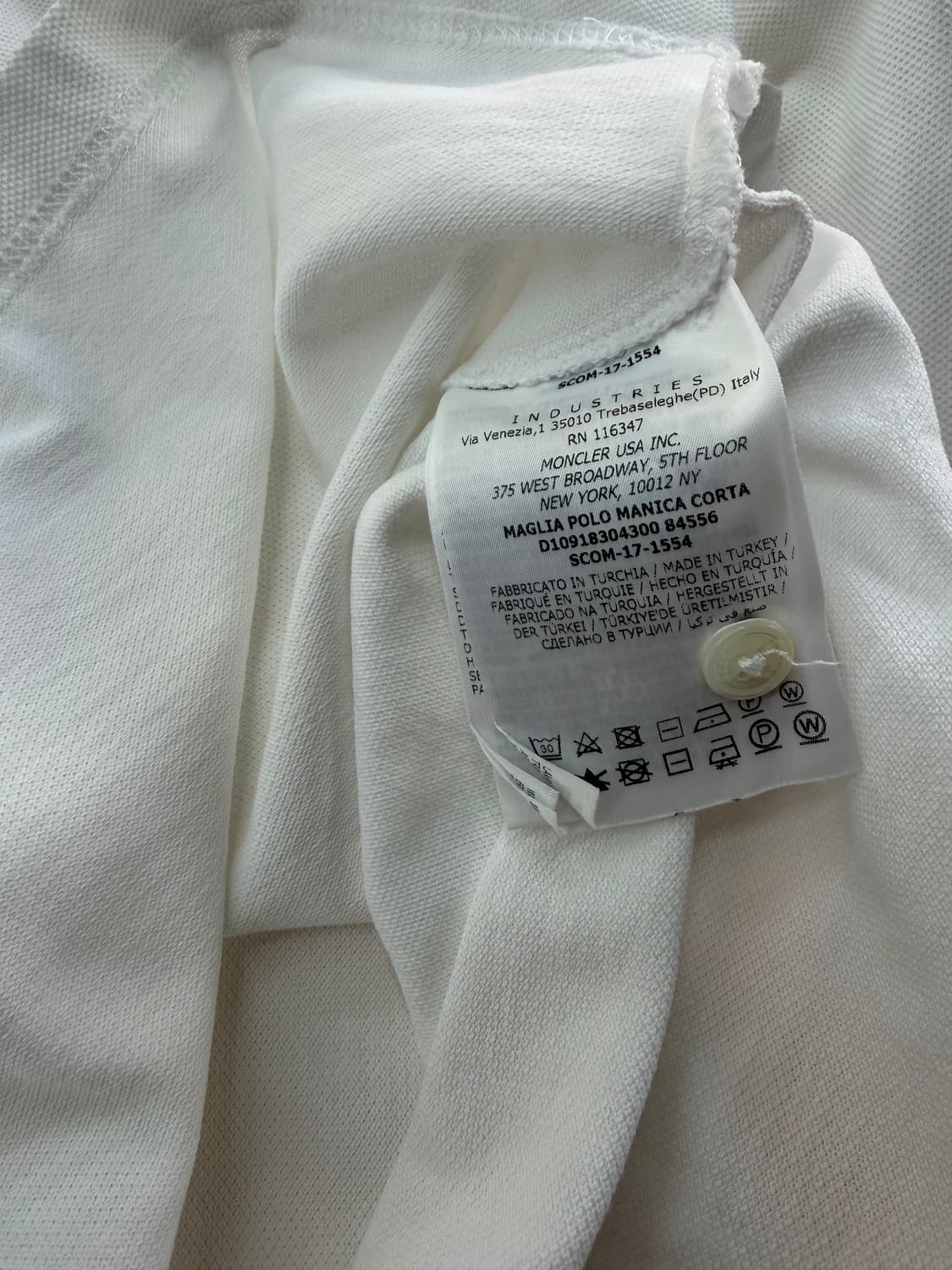 M/ 몽클레어 에센셜 로고패치 폴로 반팔 상품이미지10