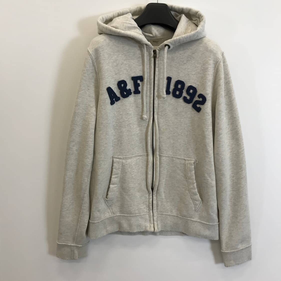 아베크롬비 오트밀 헤비 후드집업 [XL] 상품이미지1