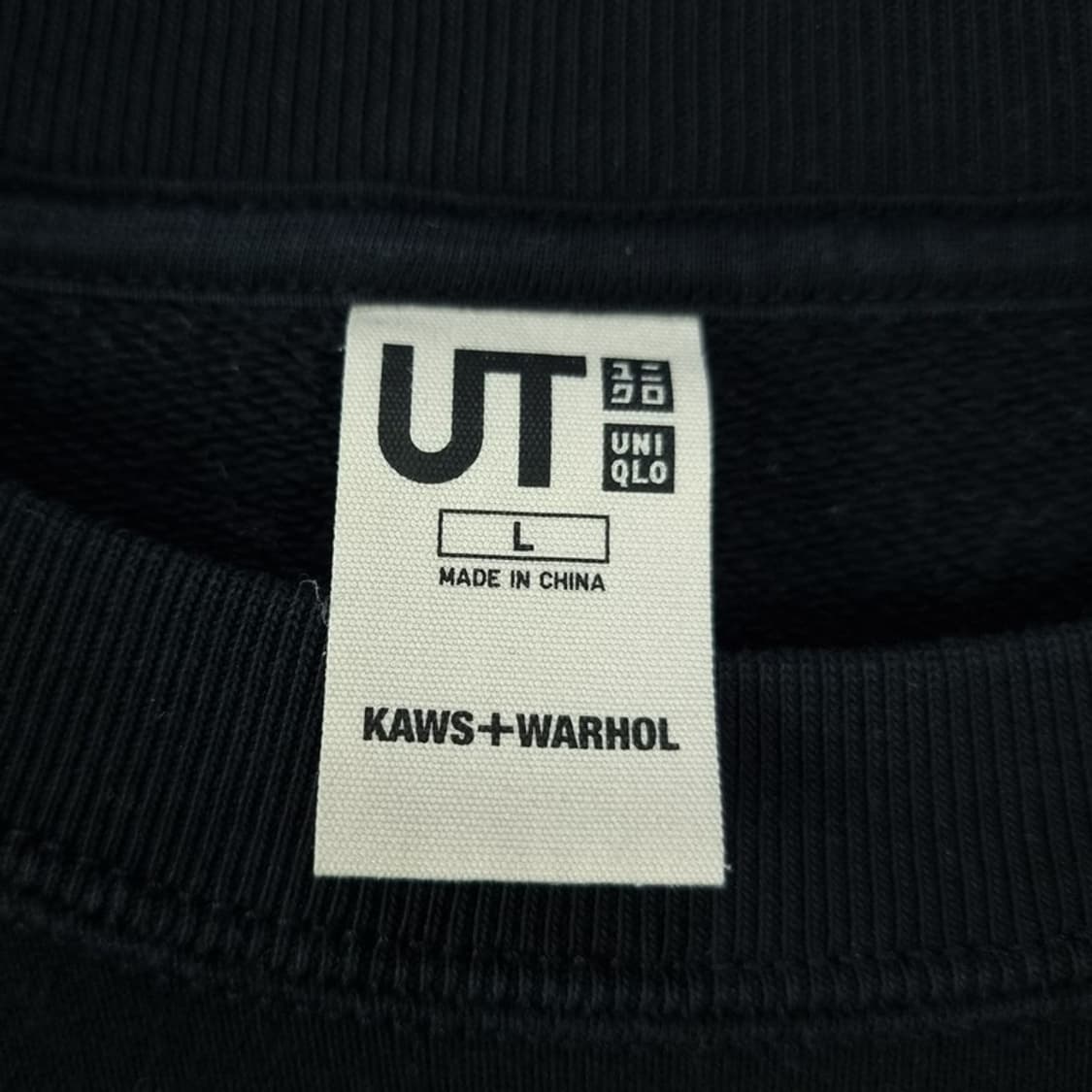 [유니클로 X 앤디워홀 X 카우스] 3자 협업 맨투맨 M20116 상품이미지8