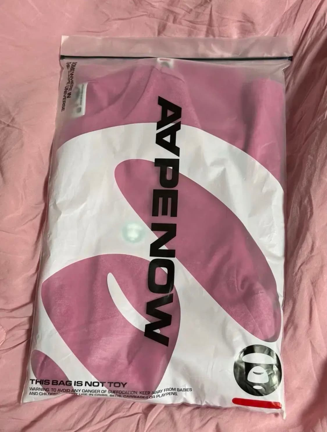 Aape 에이프 핑크 롱슬리브 xl 상품이미지2