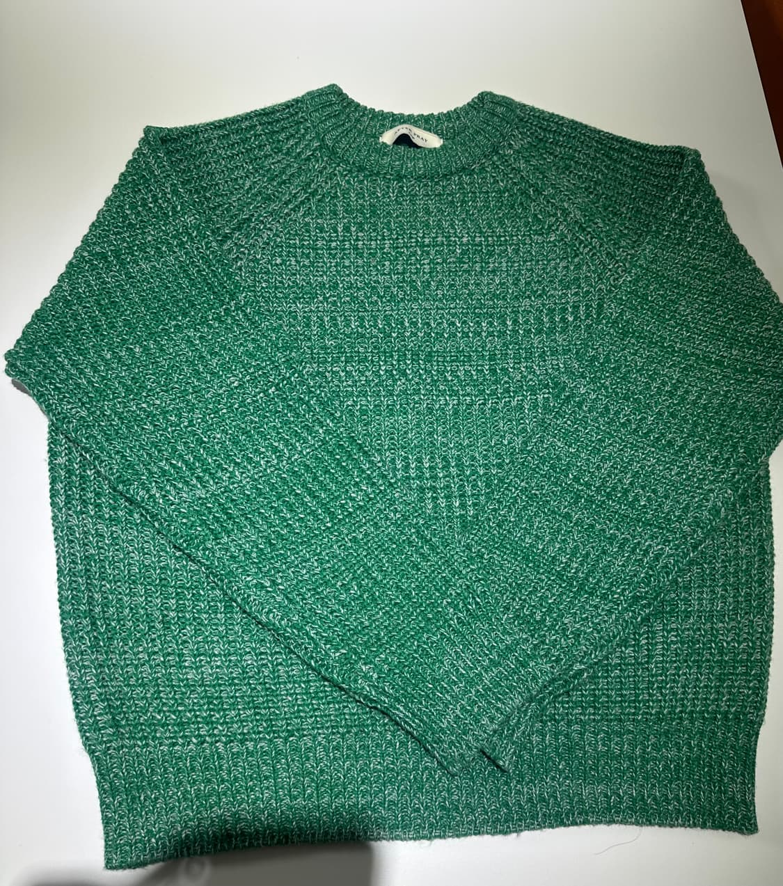 애프터프레이 솔라 인타르시아 포레스트 니트 L 사이즈 판매합니다 상품이미지2