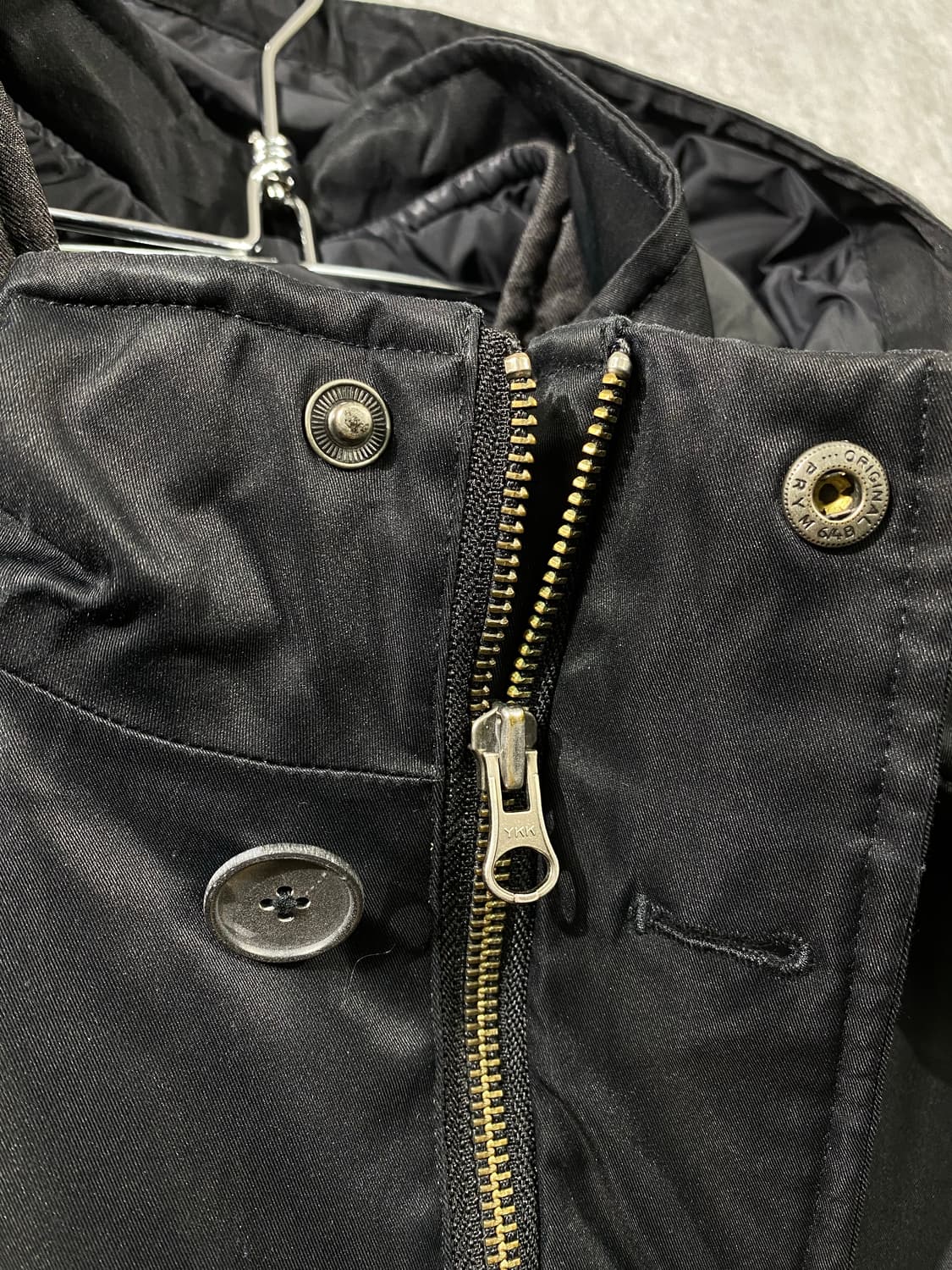 [XL] Land's End 랜즈엔드 재팬 블랙 나일론 파카 상품이미지4