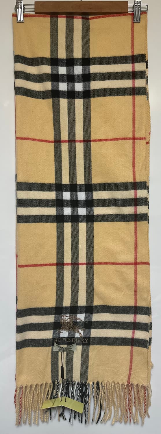 버버리 캐시미어  숄&머플러 클래식 체크 남여공용 상품이미지3