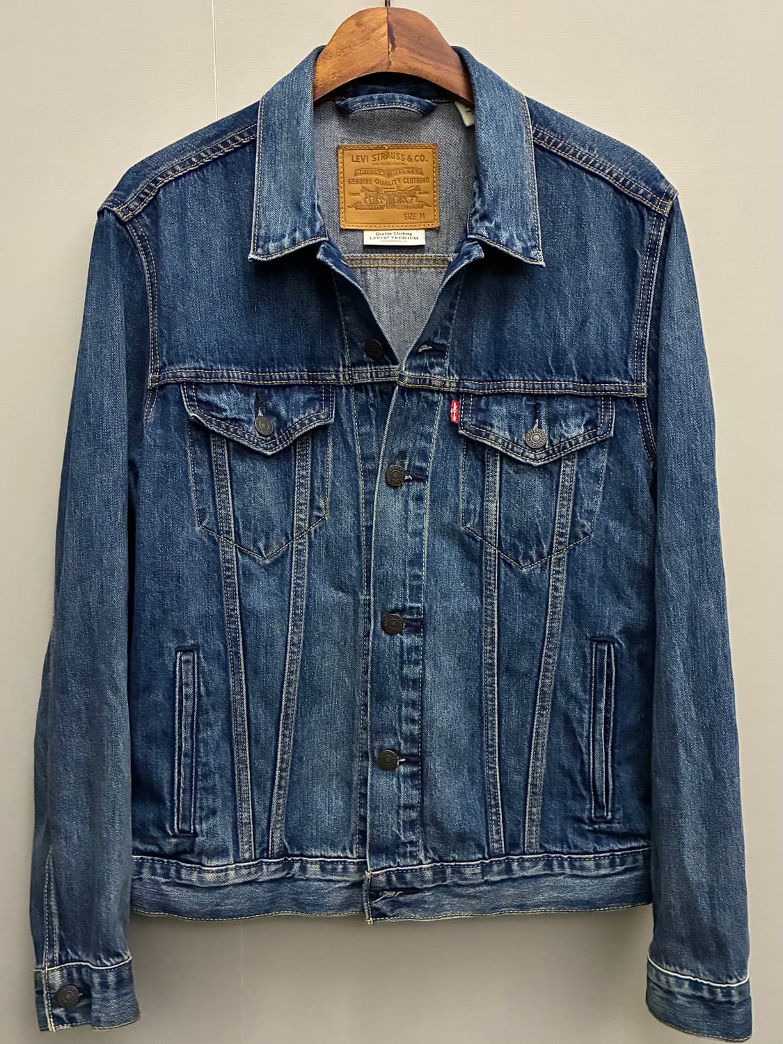 (M)리바이스 3세대 72334 중청 데님 트러커자켓 데님자켓 빅E 상품이미지1