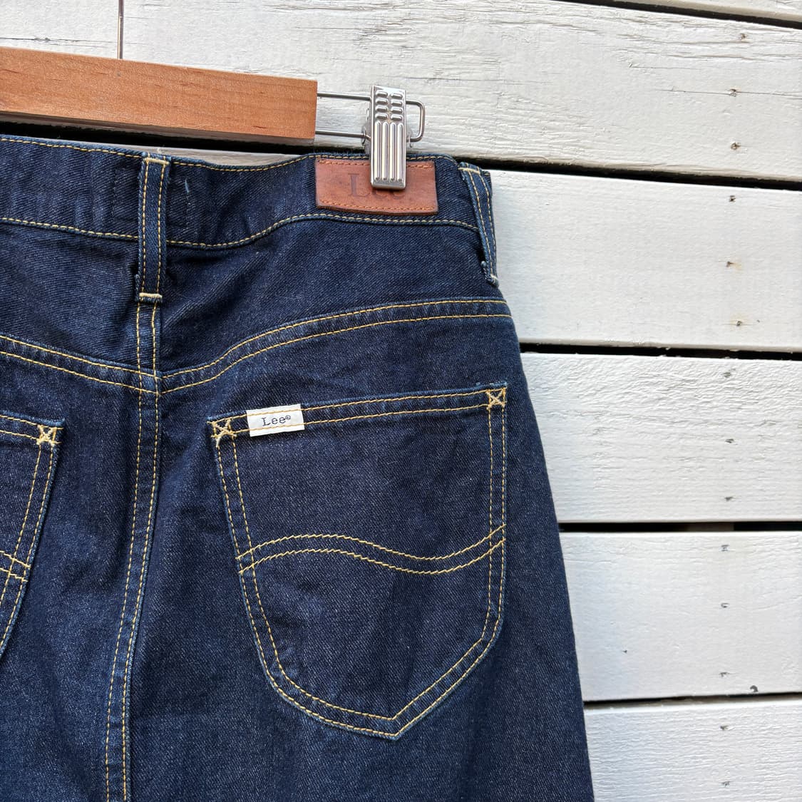 Lee 리 버튼 데님 스커트 상품이미지4