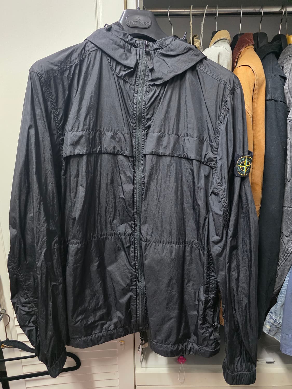 스톤아일랜드 24ss 크링클랩스 바람막이 XL 상품이미지1