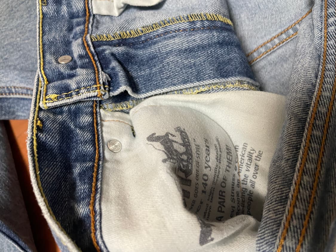 리바이스 505 흑청 중청 일괄판매 00s 빈티지 상품이미지5