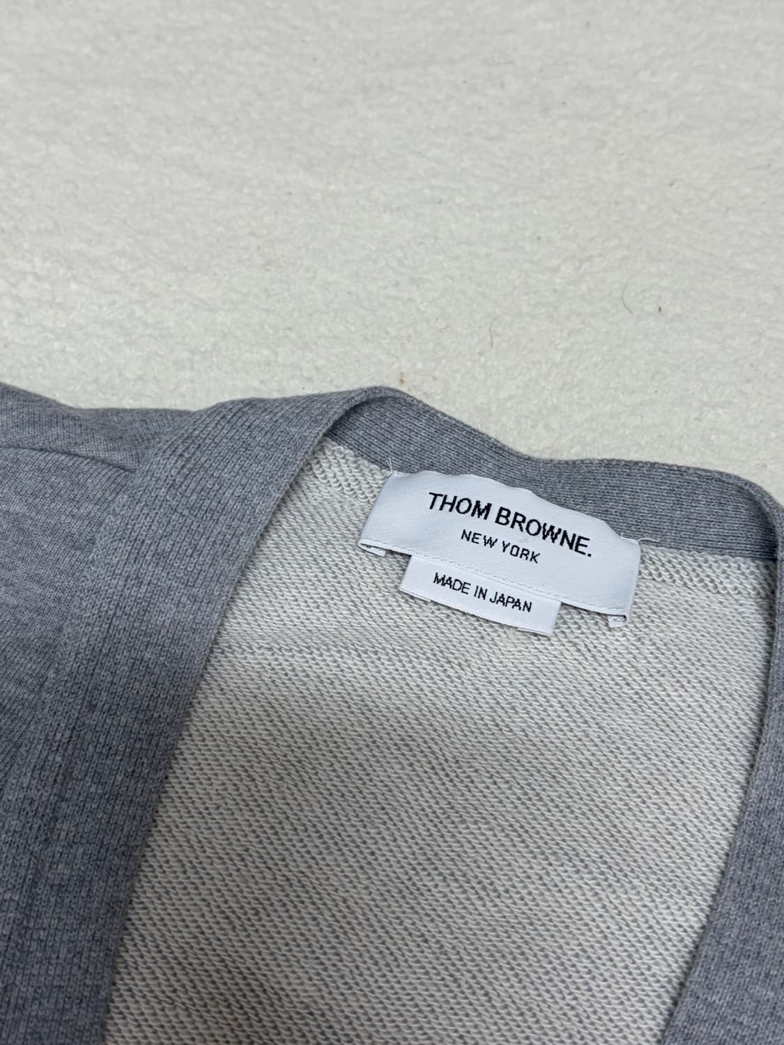 (최상) 톰브라운 가디건 3 톰브라운 코튼 가디건 3 상품이미지5