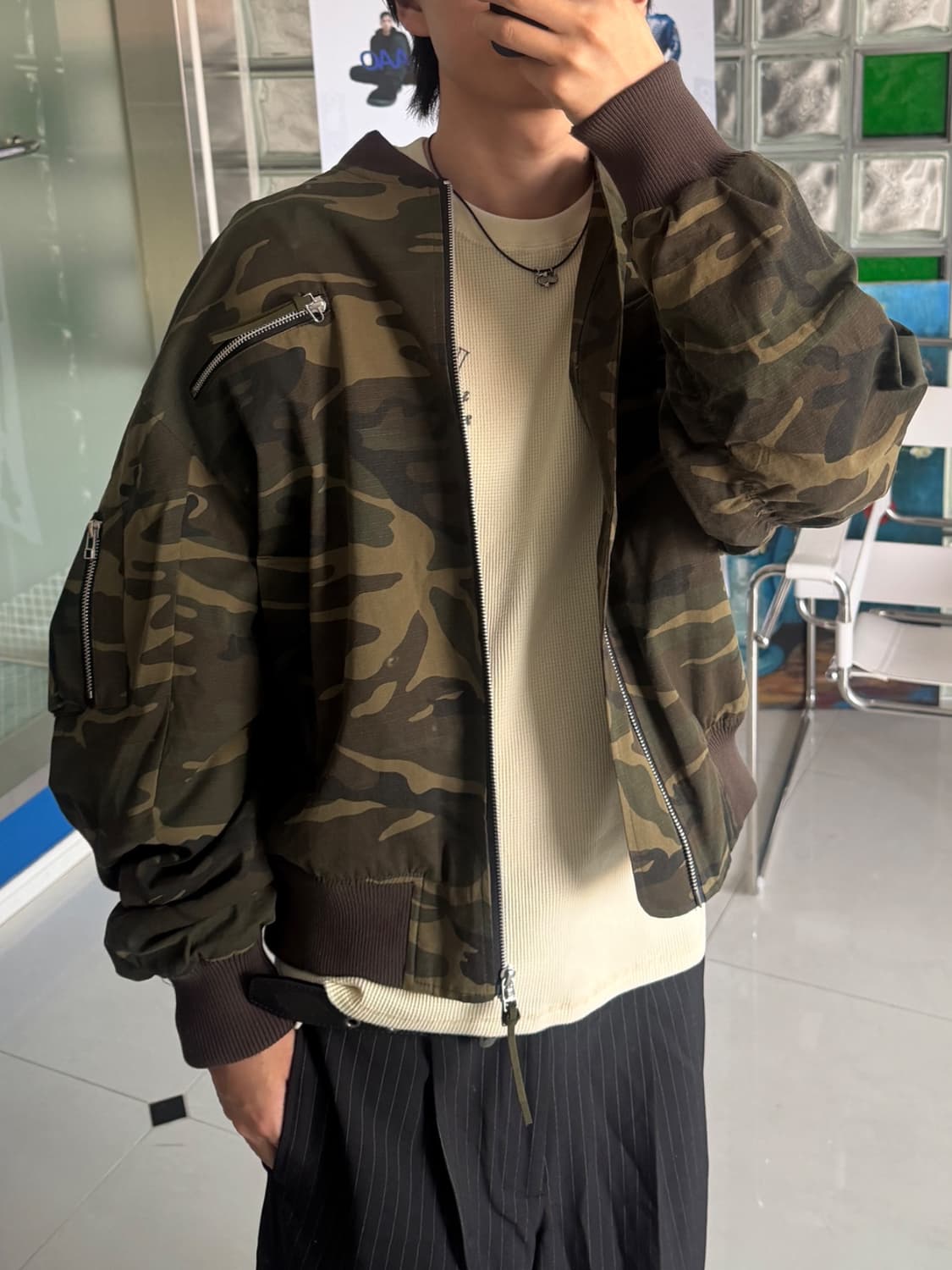 camo jumper 카모 점퍼 상품이미지3