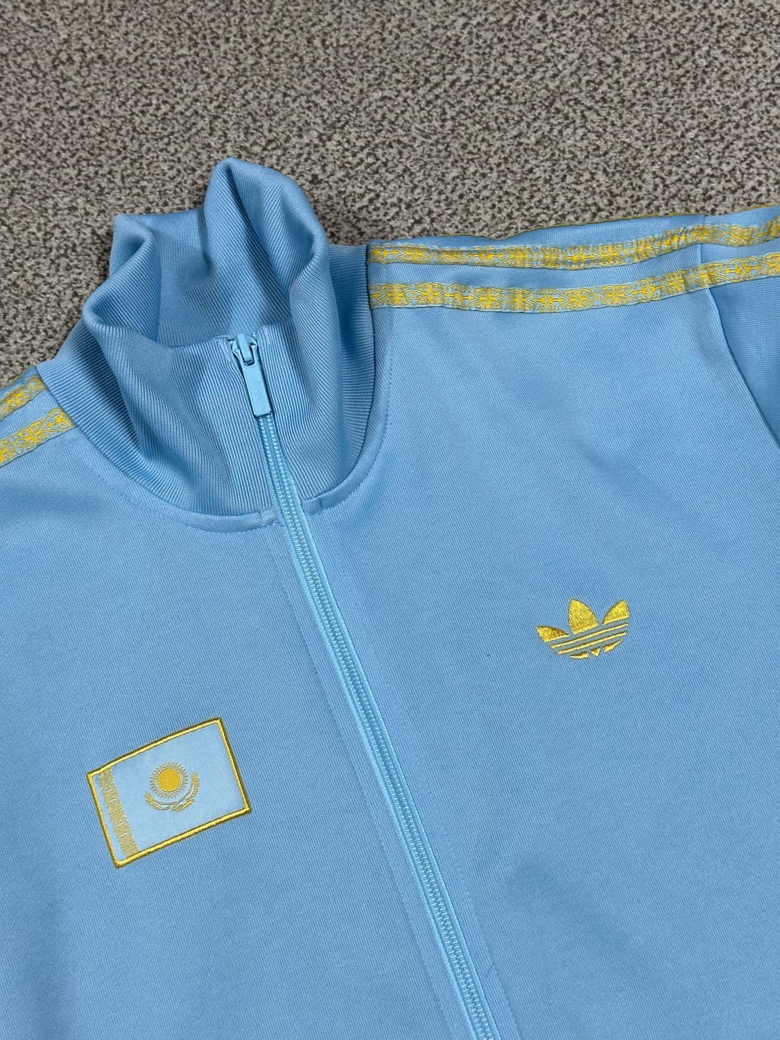 희귀 아디다스 카자흐스탄 자수 져지 M 상품이미지5