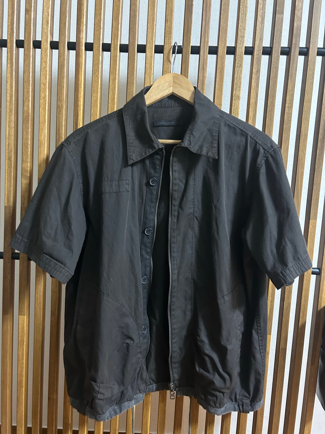 해칭룸 box shirket jet black 2사이즈 상품이미지1