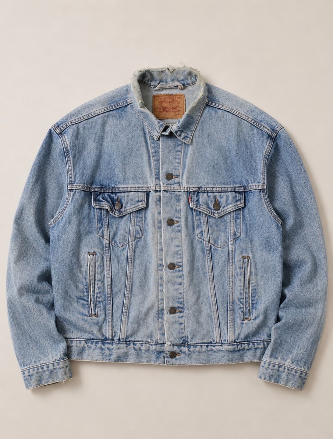 90s Levi’s 리바이스 70507 데님 트러커 자켓 상품이미지1