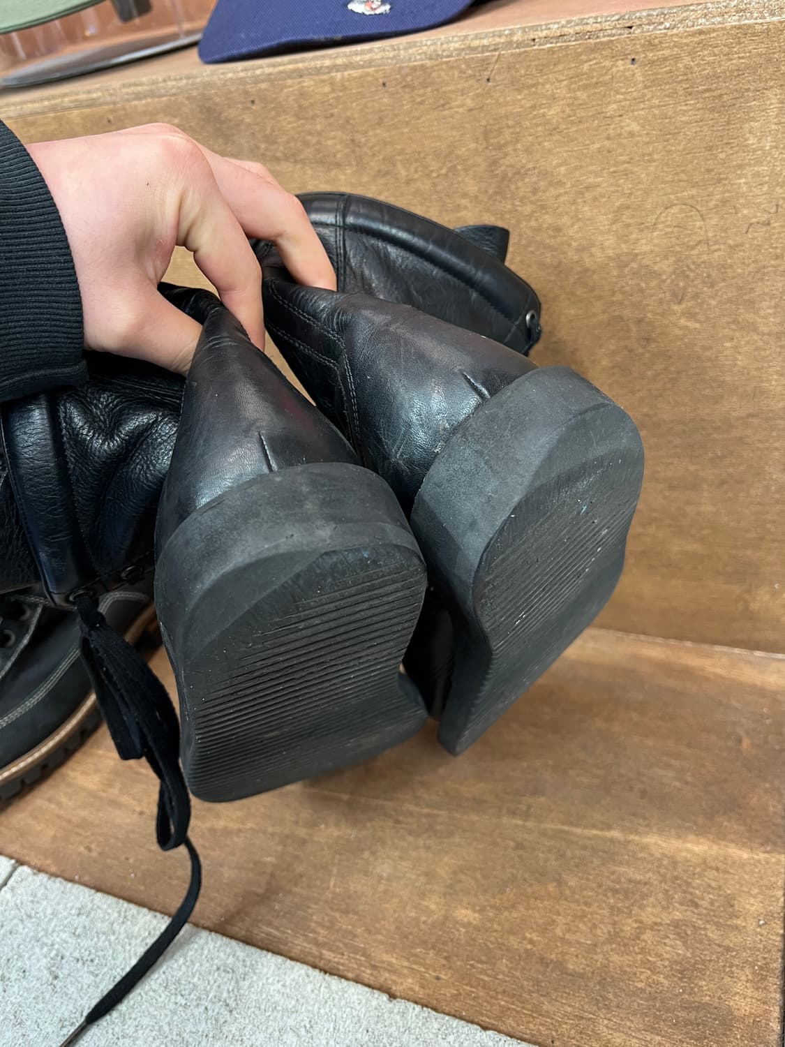 Rick Owens 릭오웬스 Anfibio 컴뱃 부츠 상품이미지8