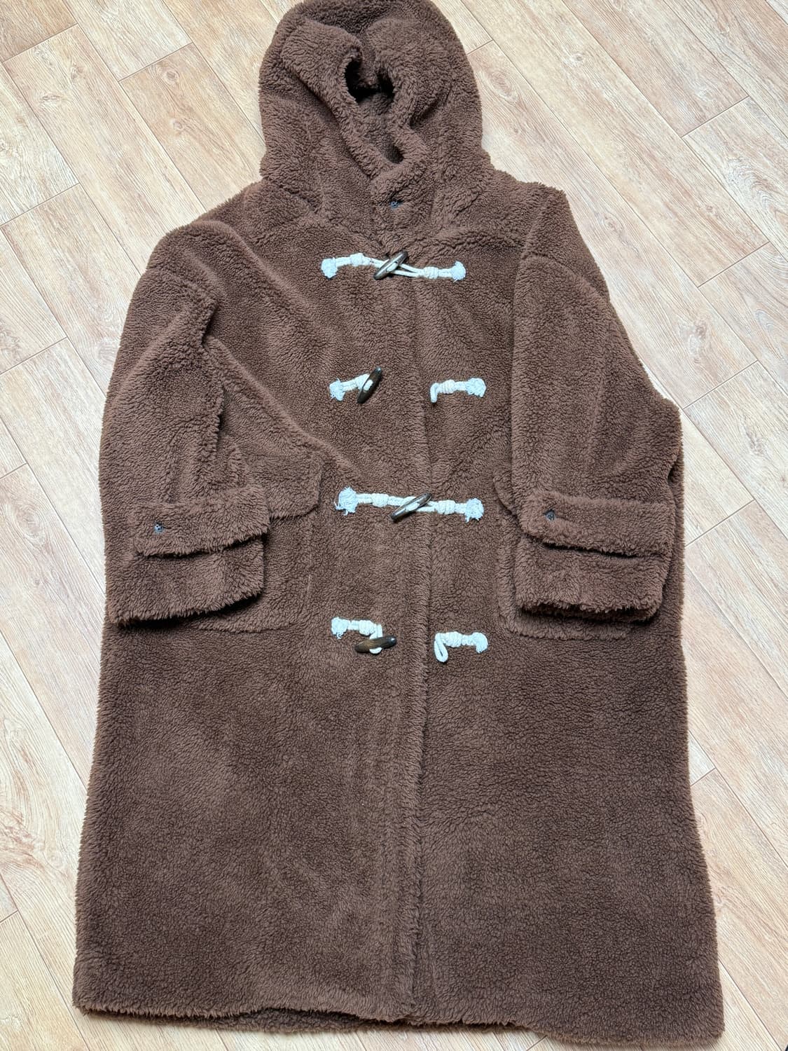 브라운 퍼 코트 뽀글이 코트  상품이미지1