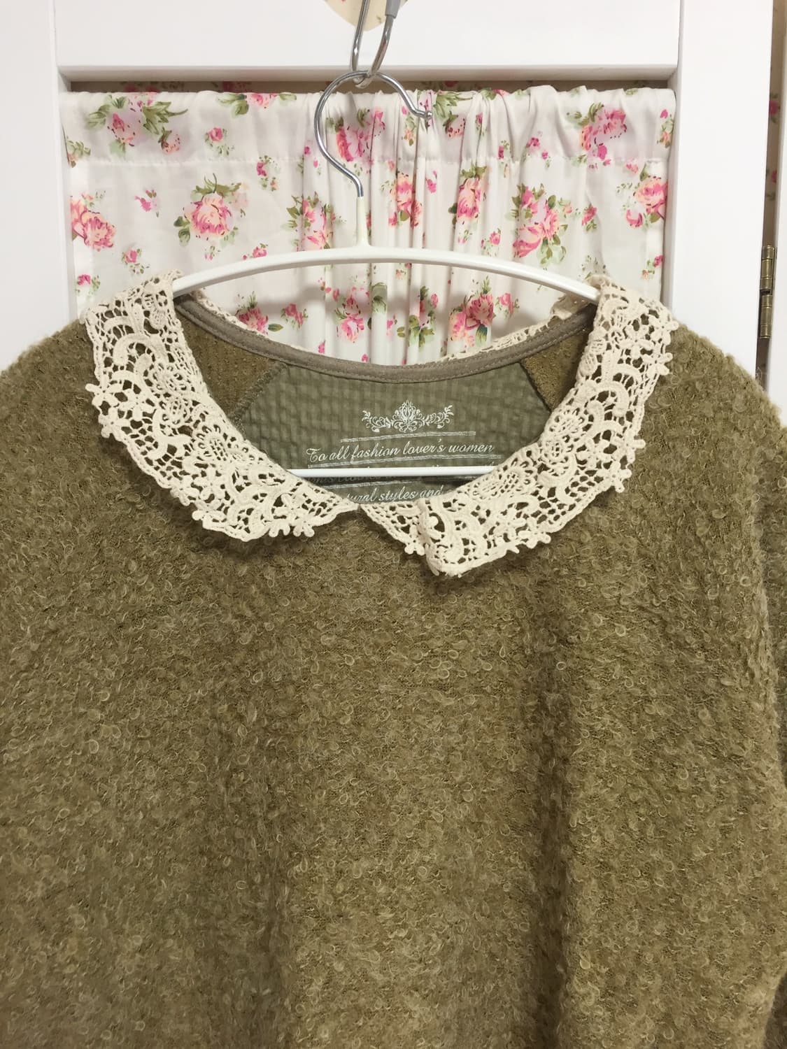 빈티지 크로셰 카라 슬리브 상품이미지4