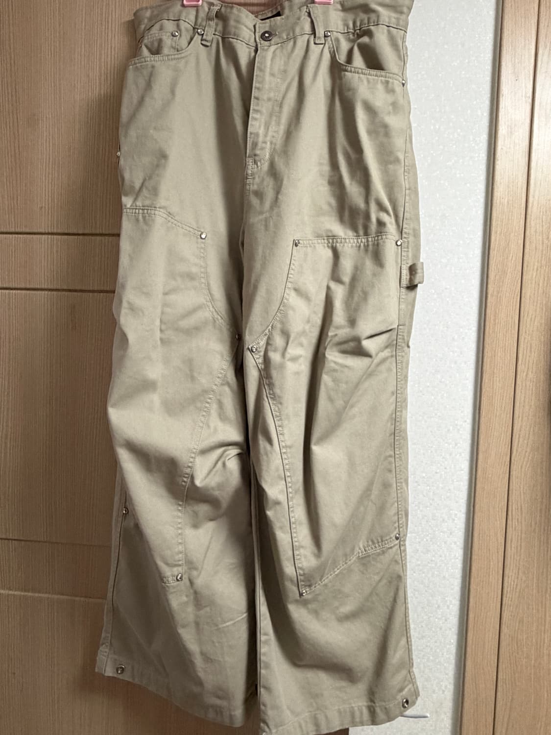 9999아카이브 더블니 베이지 3사이즈 상품이미지1