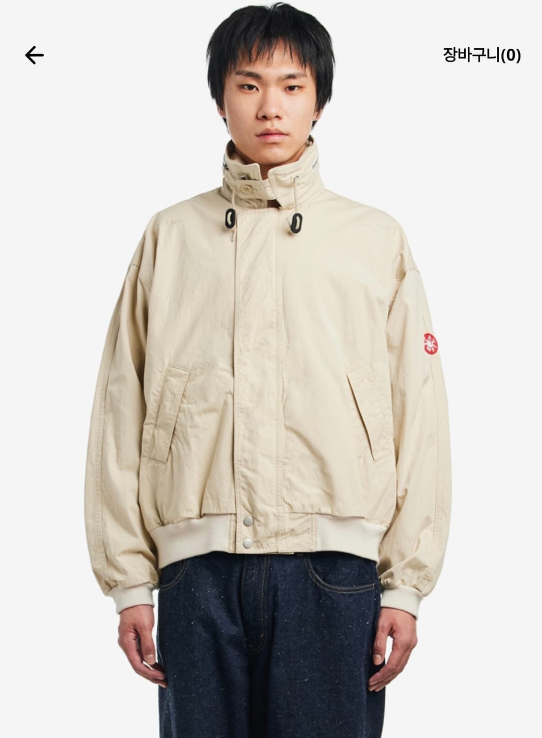 카브엠트 WASHED COTTON LIGHT ZIP JACKET (XL) 상품이미지1