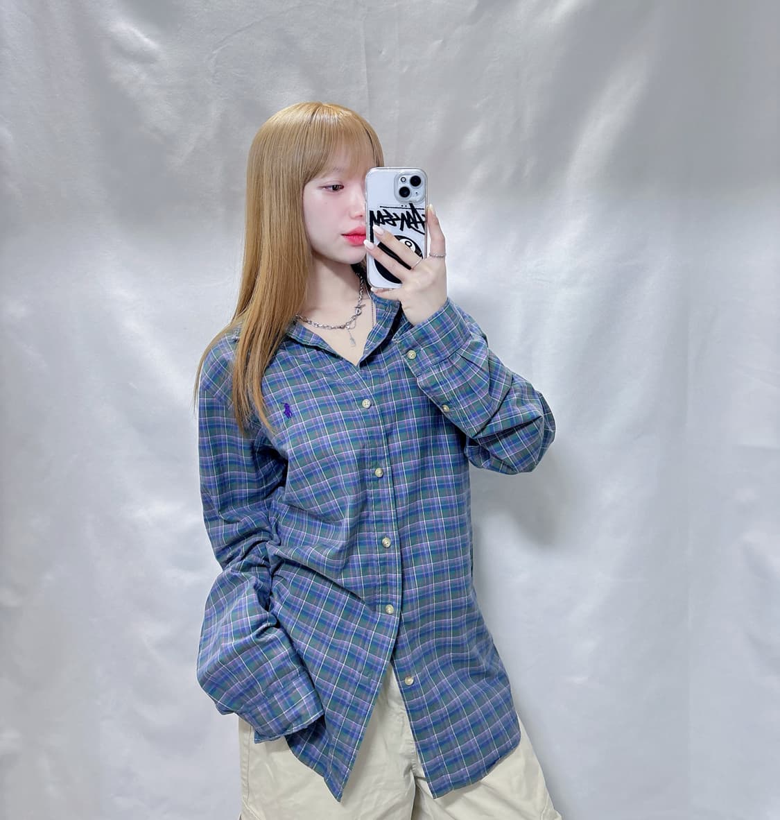 폴로 랄프로렌 멀티포니 체크 셔츠  상품이미지1