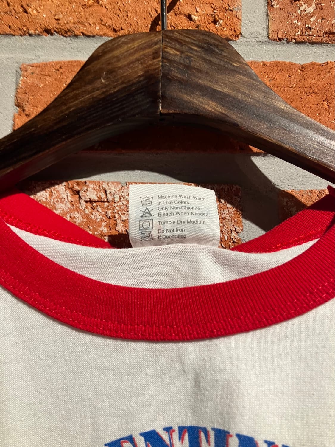 80~90s USA 빈티지 헤인즈 링거 티셔츠 상품이미지8