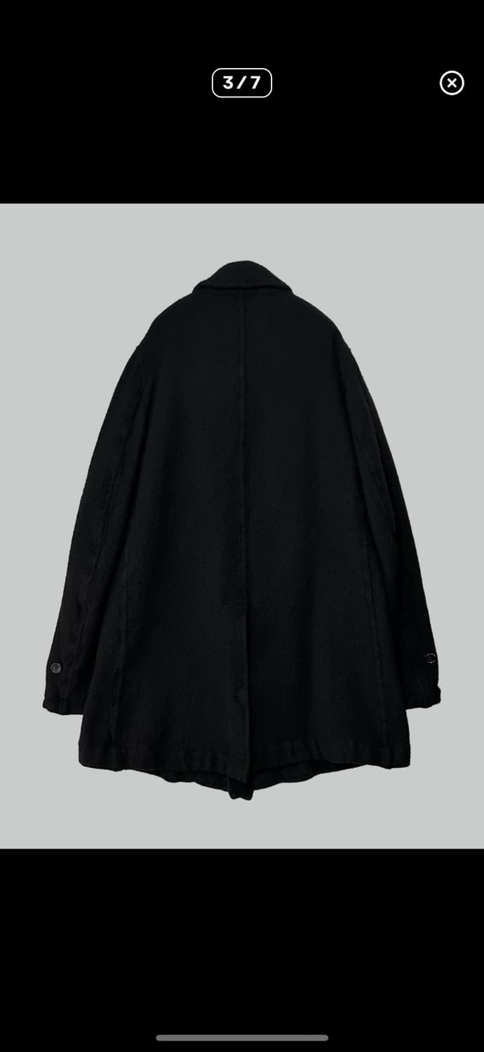 꼼데가르송 옴므 듀스 축융 울 코트 L 상품이미지2