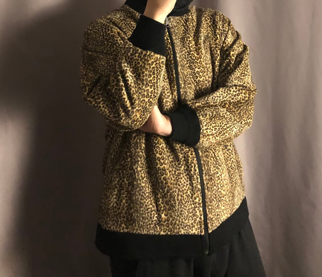 니들스 레오파드 리버시블 립카라 자켓 상품이미지3