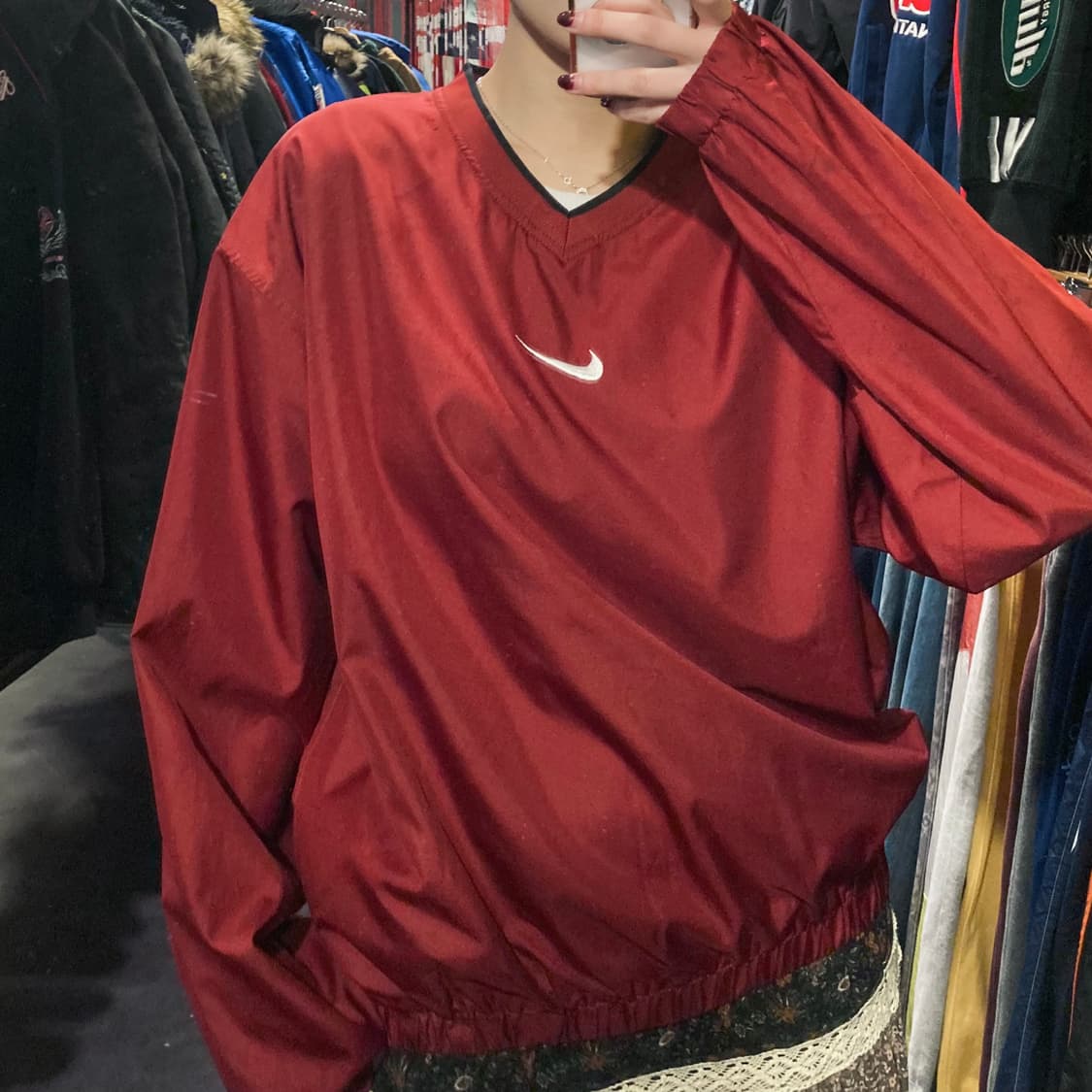 [IM] 나이키 미드스우시 웜업 레드 상품이미지3